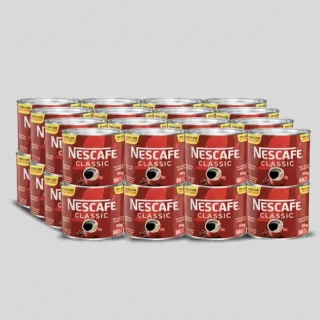 Carton de 24 pots rouges de café Nescafé Classic 100g pour vente en gros à Kolda.